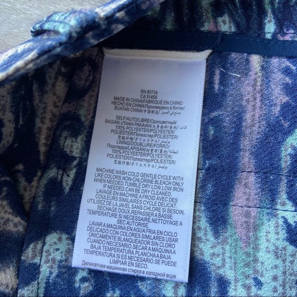 BCBGMAXAZRIA Jaques Printed Wide-Leg Pant - Picture 8 of 11